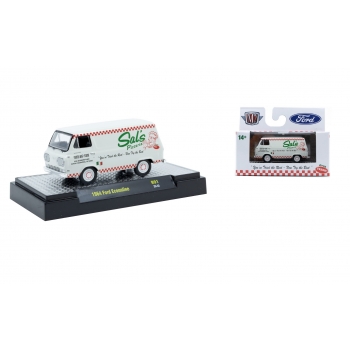 M2 Machines 1:64 Ford Econoline 1964 white
